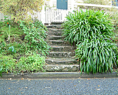 Steps in Bernice's Garden