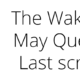 Wake of the May Queen film