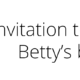 Celebrate Betty's Birthday
