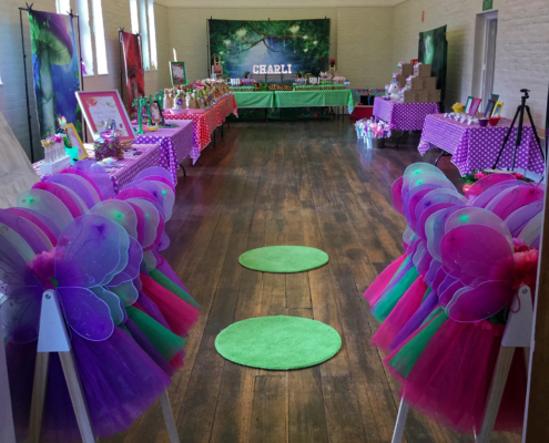 Child's birthday party at hall