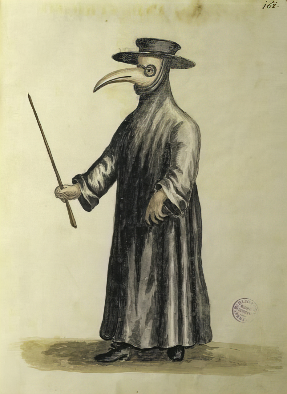 Venetian doctor during the time of the plague