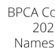 BPCA Committee 2021-22