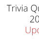 Trivia Quiz Night 2023 Feb Update