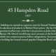 45 Hampden Road