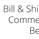 Bill & Shirley Foster Commemorative Bench