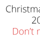 Christmas Parties 2023 Reminder