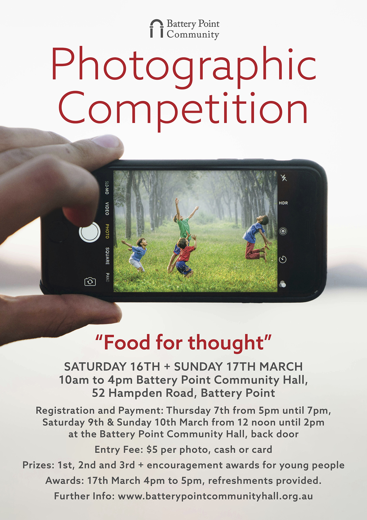 Photography competition poster 2024