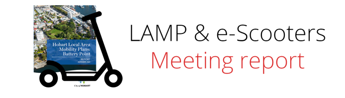 LAMP & e-Scooters Meeting Report